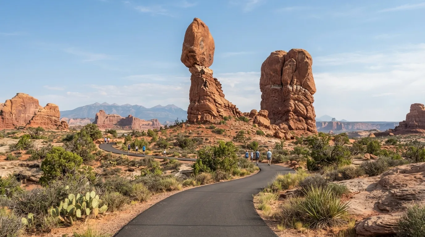 #15 - Balanced Rock Trail, Arches National Park (Image Credits: Gemini)