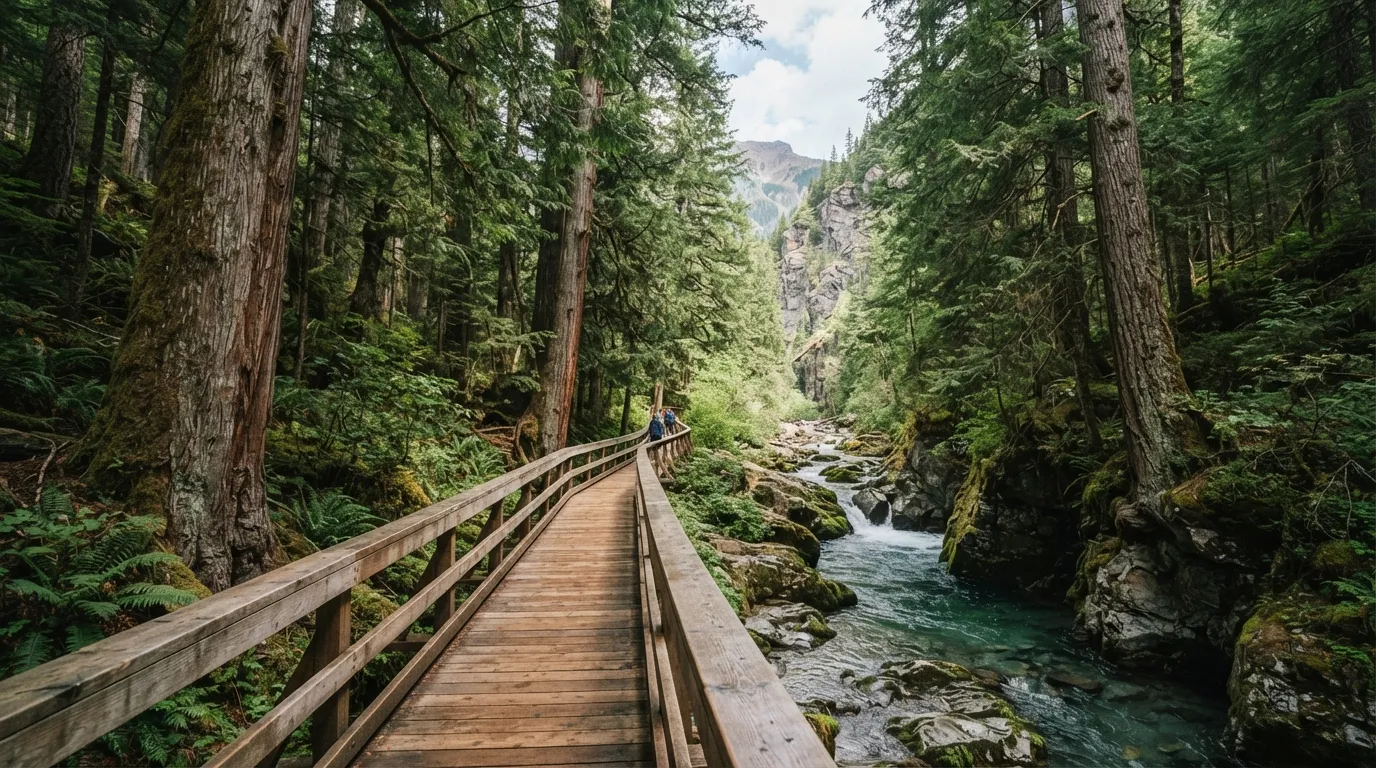 #11 - Trail of the Cedars, Glacier National Park (Image Credits: Gemini)
