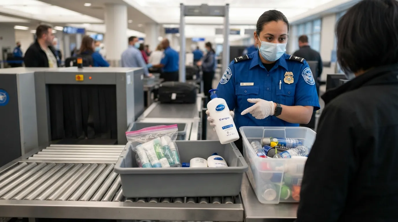 #18 - Leaving Full-Size Toiletries in Your Carry-On (Image Credits: Gemini)