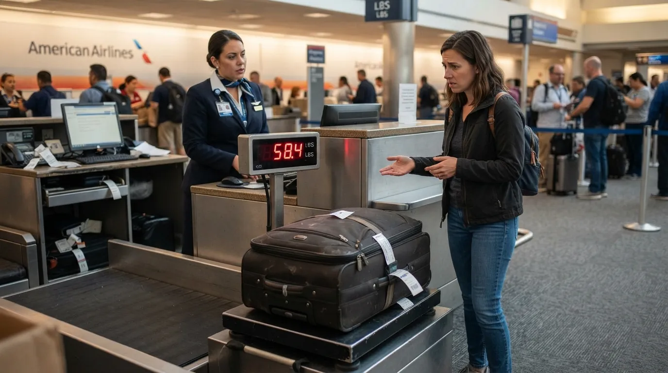#16 - Ignoring the 50-Pound Checked Bag Limit (Image Credits: Gemini)