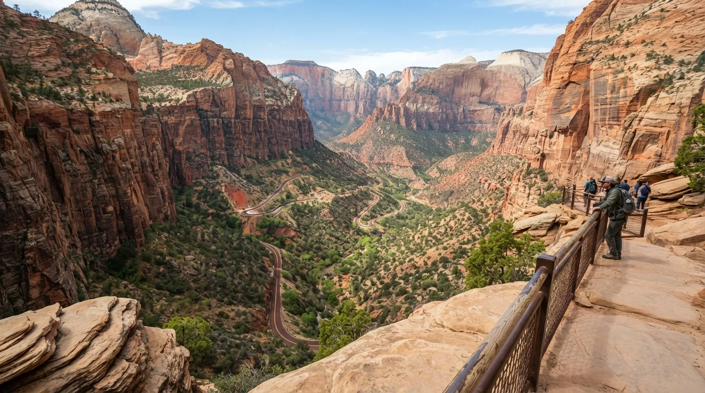 #6 - Canyon Overlook Trail, Zion National Park (Image Credits: Gemini)