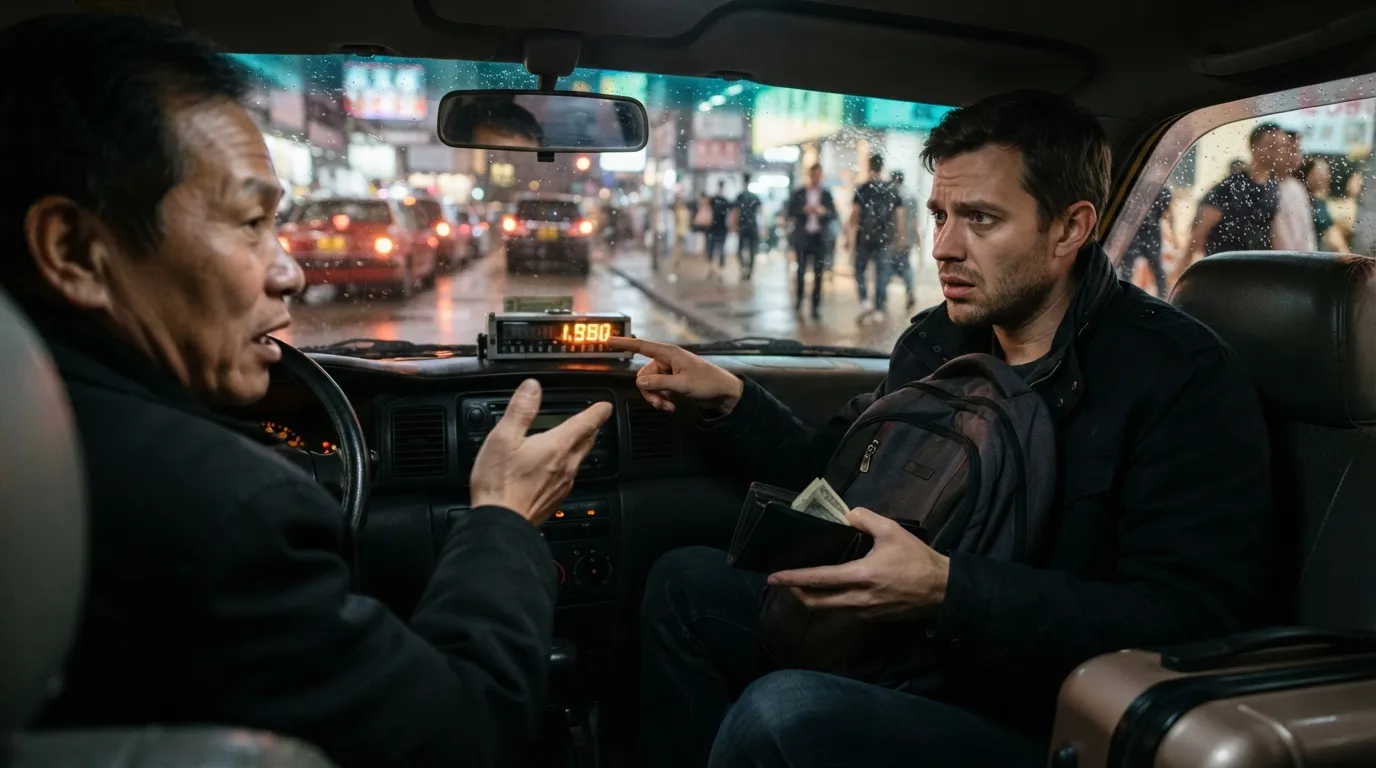 #9 - Overcharged or Tampered Taxis (Image Credits: Gemini)