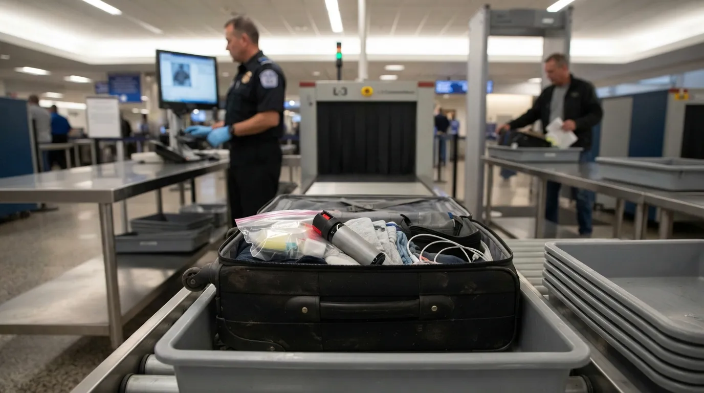 #6 - Putting Pepper Spray in a Carry-On (Image Credits: Gemini)