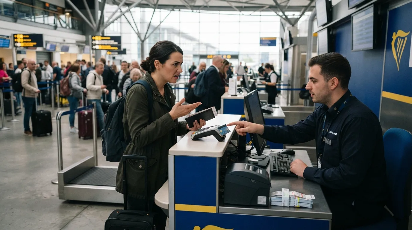 #13 - Airport Check-In Fees Reach £55 on Ryanair (Image Credits: Gemini)