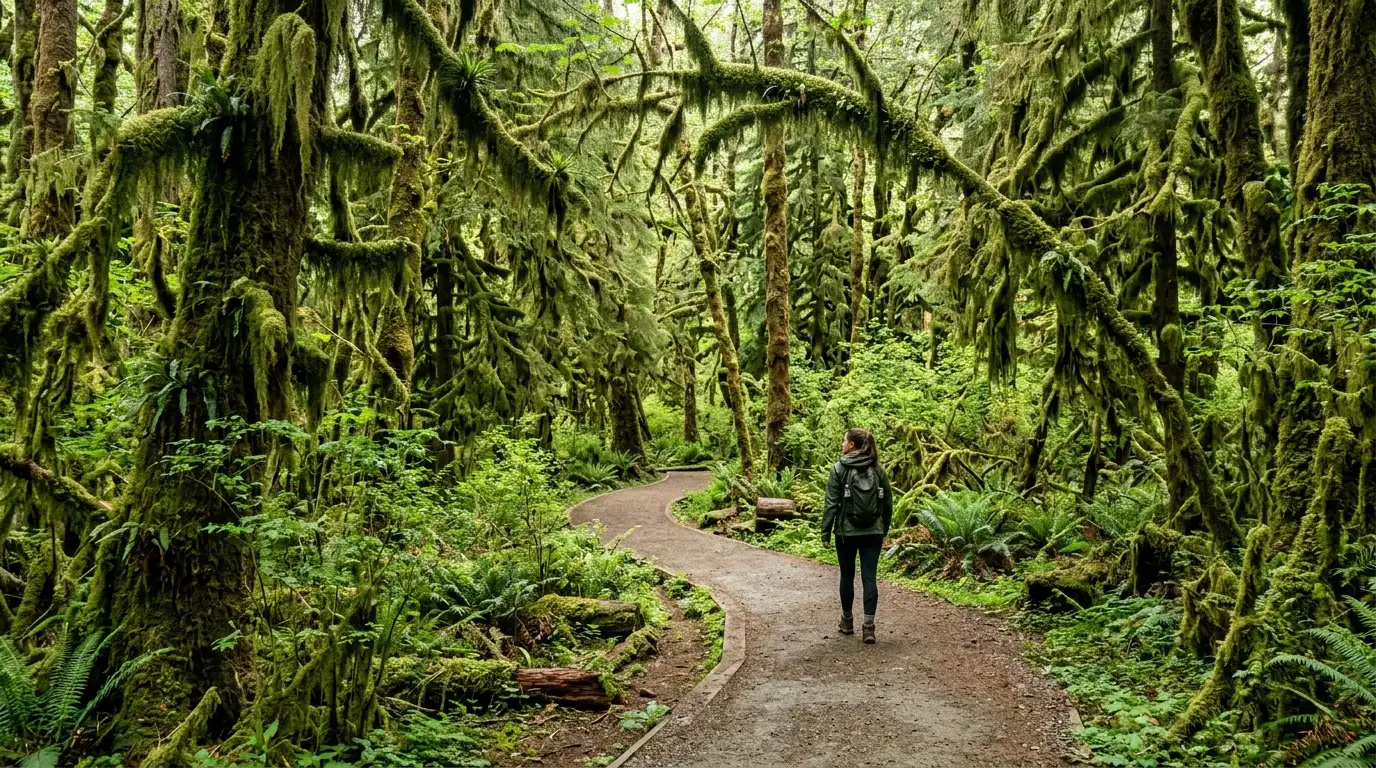 #4 - Hall of Mosses Trail, Olympic National Park (Image Credits: Gemini)
