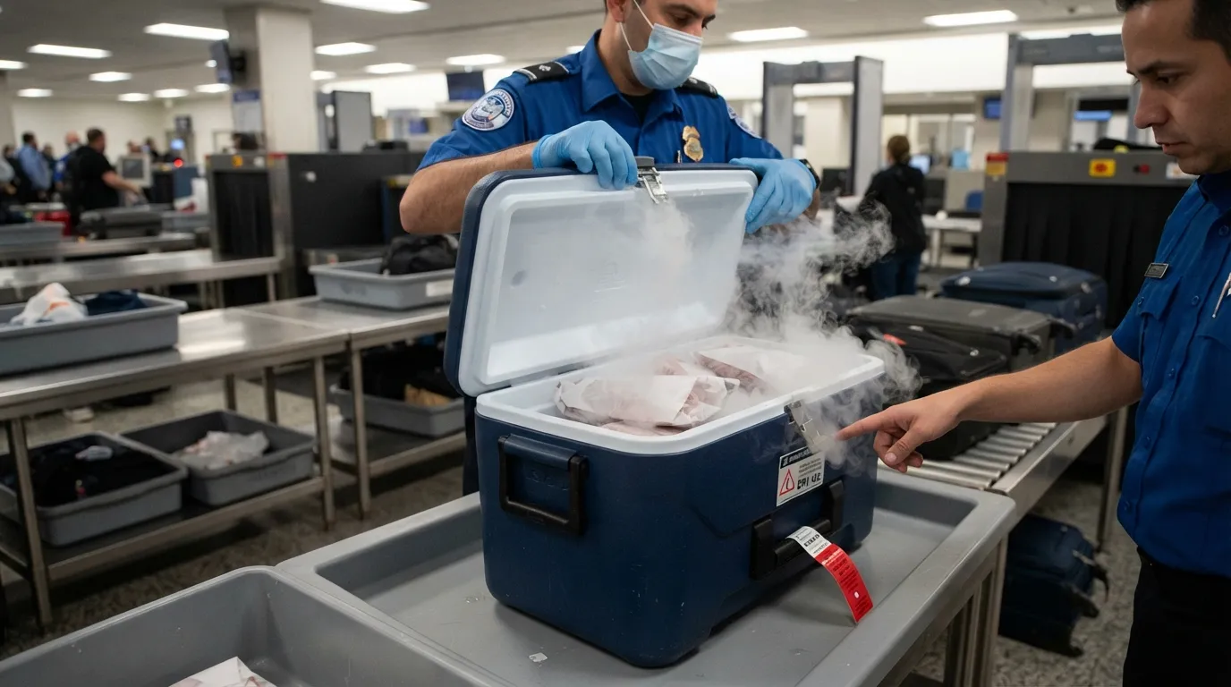 #4 - Sealing Dry Ice in an Airtight Cooler (Image Credits: Gemini)