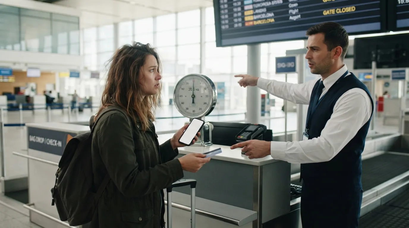 #10 - Late Check-In Cutoffs Can Leave You Paying or Stranded (Image Credits: Gemini)