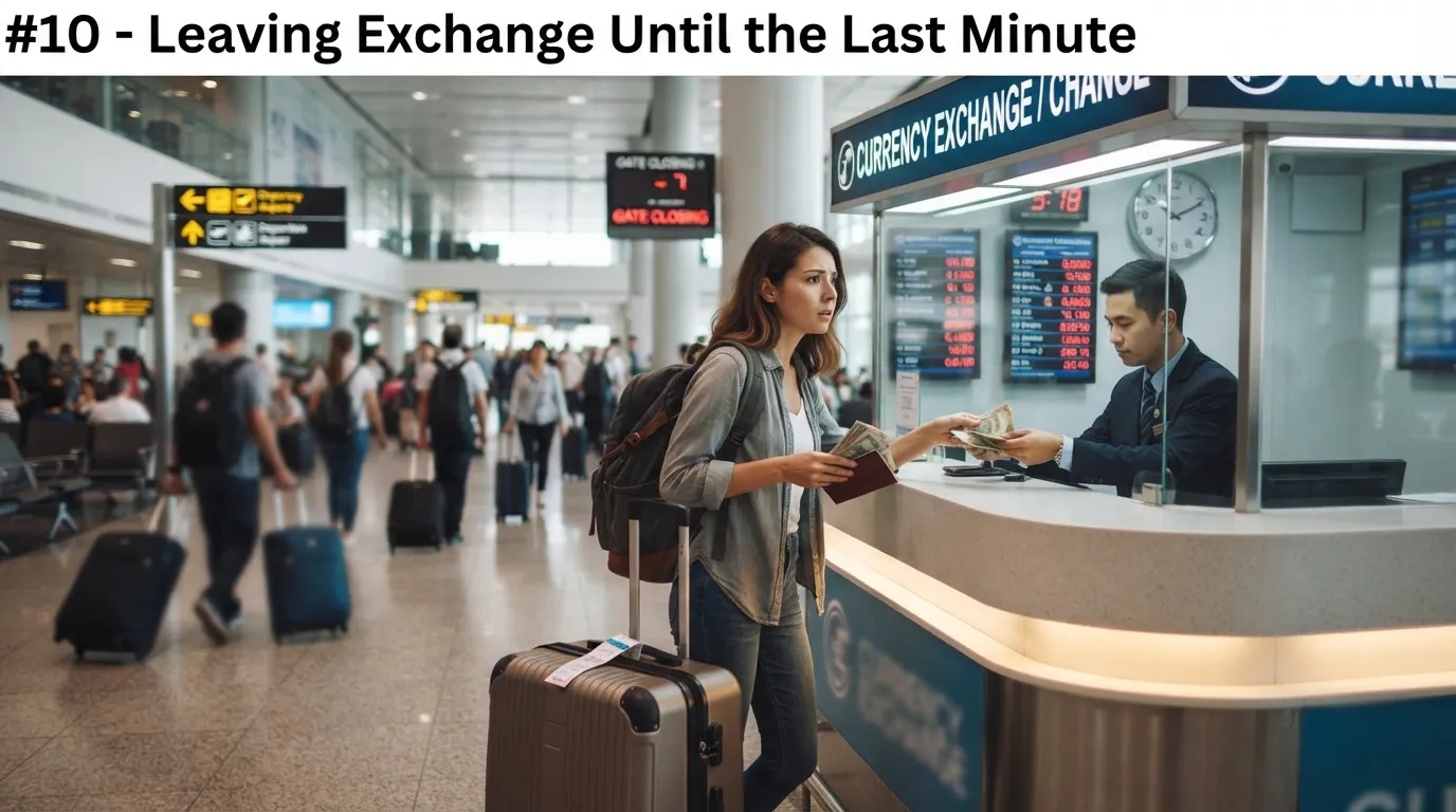 #10 - Leaving Exchange Until the Last Minute (Image Credits: Gemini)
