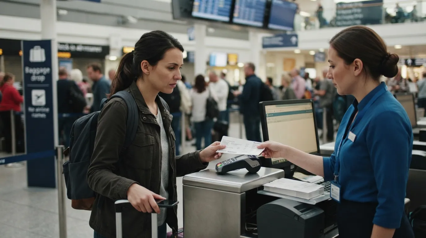 #7 - Printing Boarding Passes at the Airport Costs Up to $25 (Image Credits: Gemini)