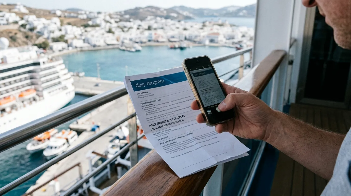#8 - Not Saving the Port Agent's Contact Information (Image Credits: Gemini)