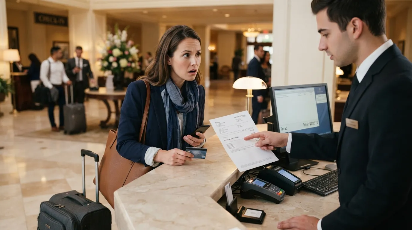 #13 - Ignoring the Resort Fee Line (Image Credits: Gemini)