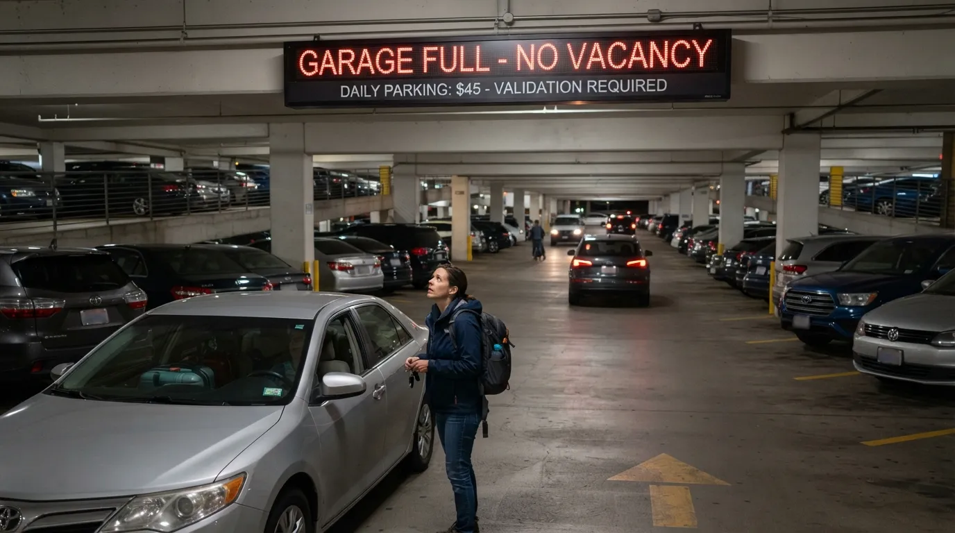 #12 - Assuming Parking Is Free or Guaranteed (Image Credits: Gemini)