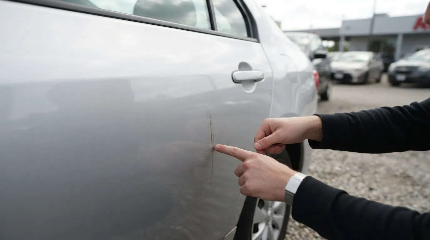 2. The Damage Claim for Scratches and Dents That Were Already There (Image Credits: Gemini)