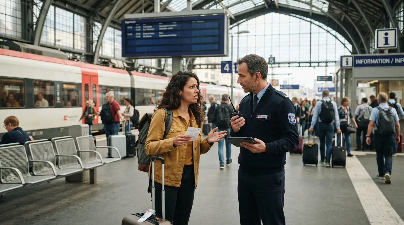 #1 - The Best Move Is Often to Ask Before You Leave the Platform Area (Image Credits: Gemini)