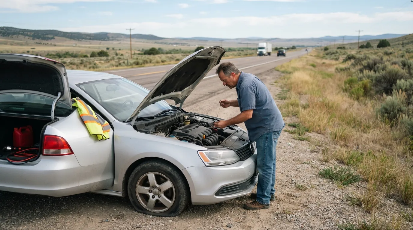 1. Skipping the Pre-Trip Vehicle Check (Image Credits: Gemini)