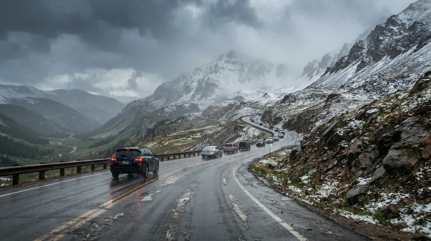 2. Ignoring the Forecast for the Whole Route (Image Credits: Gemini)