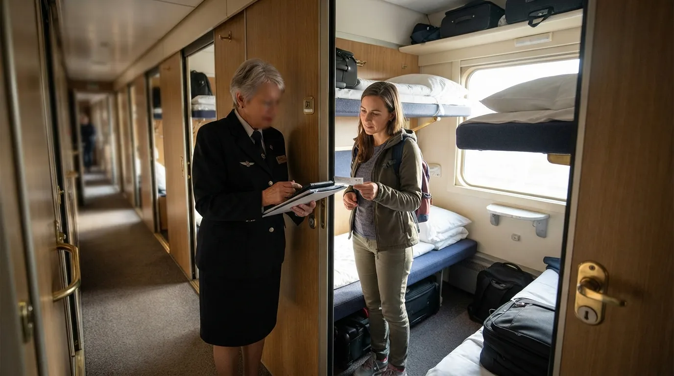 #16 - Confirming Your Exact Berth Assignment Before Departure (Image Credits: Gemini)