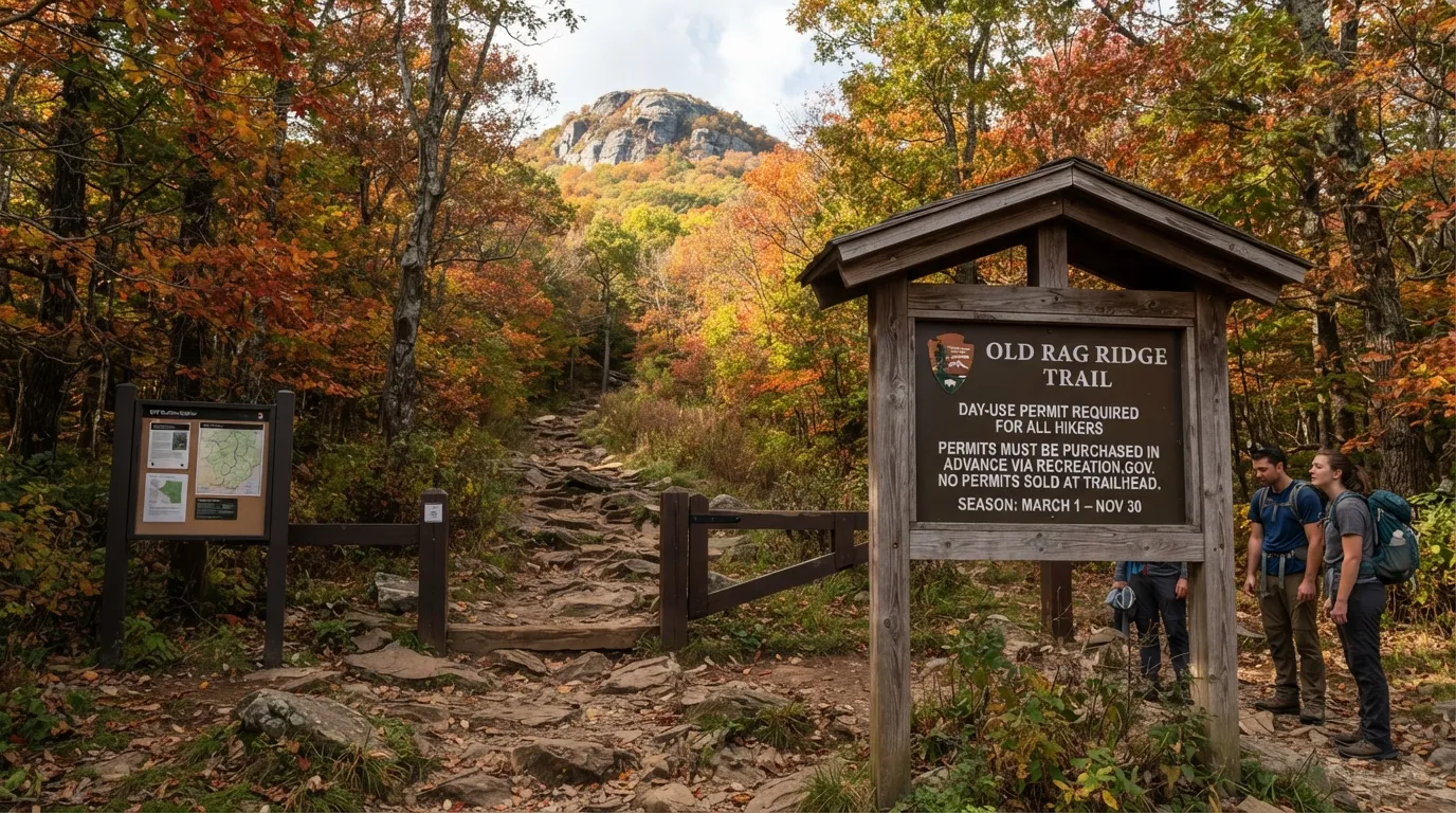 5. The Old Rag Permit That Closes the Trail Without It (Image Credits: Gemini)