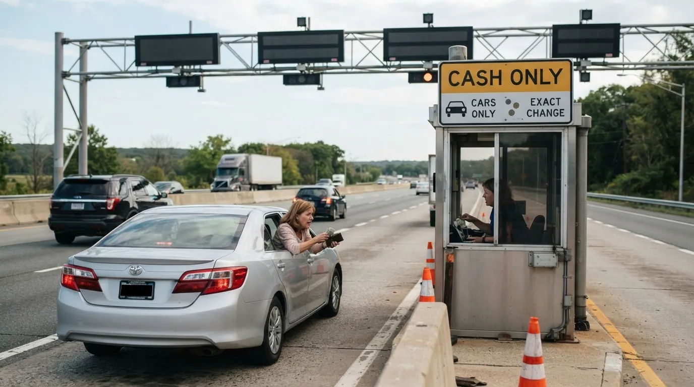 3. Showing Up Unprepared for Tolls (Image Credits: Gemini)