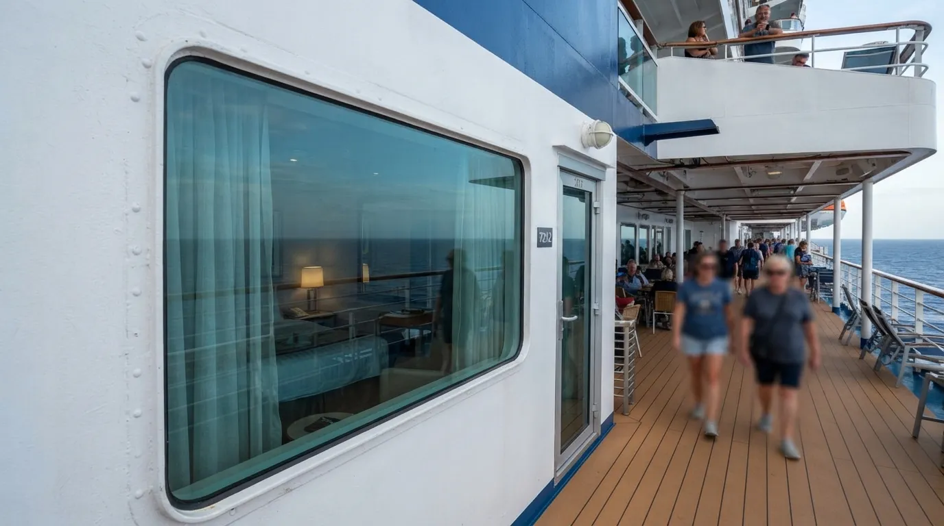 #12 - Promenade-Level Oceanview (Image Credits: Gemini)