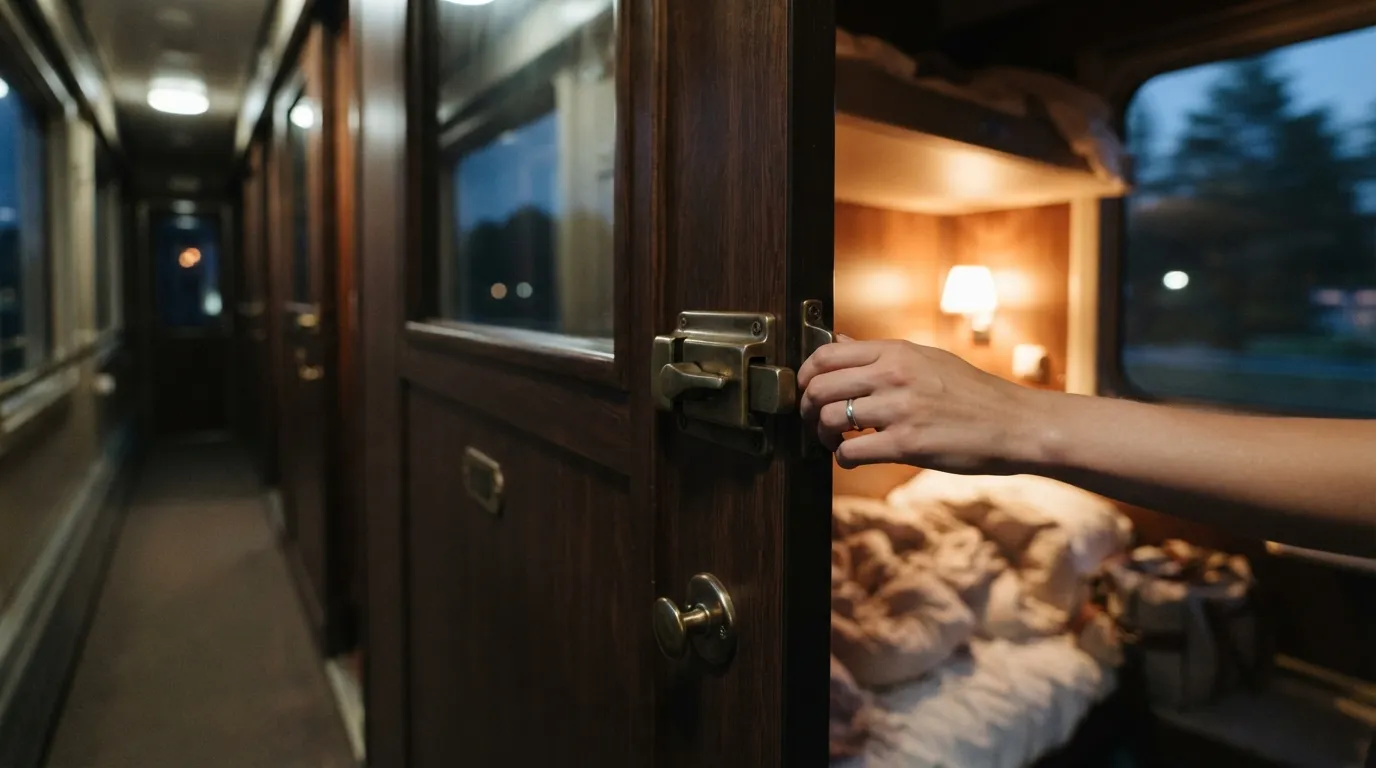 #13 - Locking Your Compartment Door From the Inside (Image Credits: Gemini)