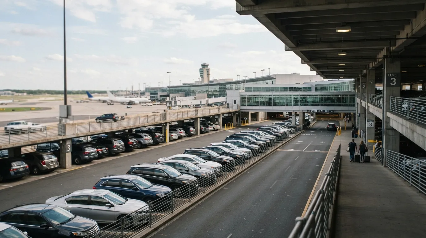 #4 - Picking Airport Parking on Autopilot (Image Credits: Gemini)