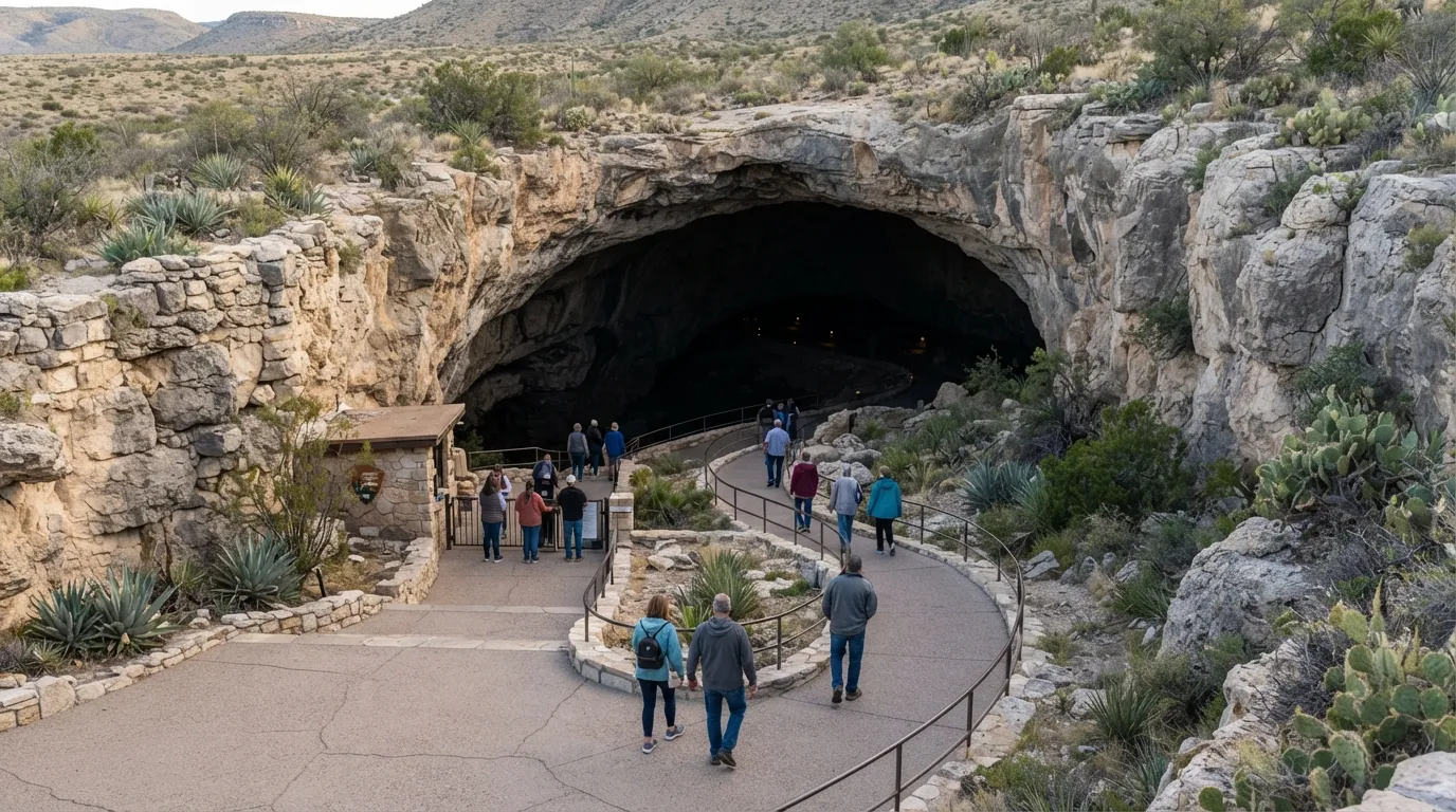 8. Carlsbad Caverns' Timed Cave Tickets (Image Credits: Gemini)