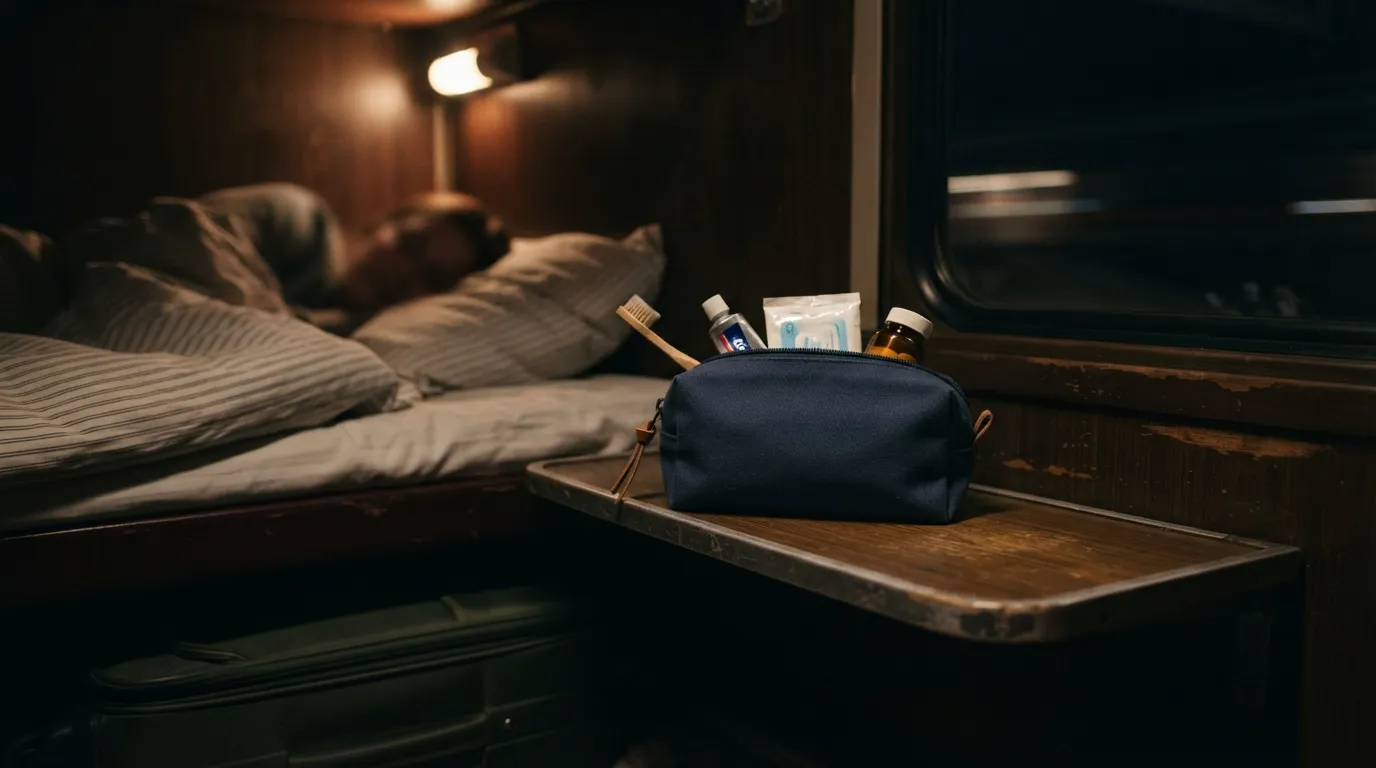 #9 - Packing a Washing-Up Kit You Can Reach in the Dark (Image Credits: Gemini)
