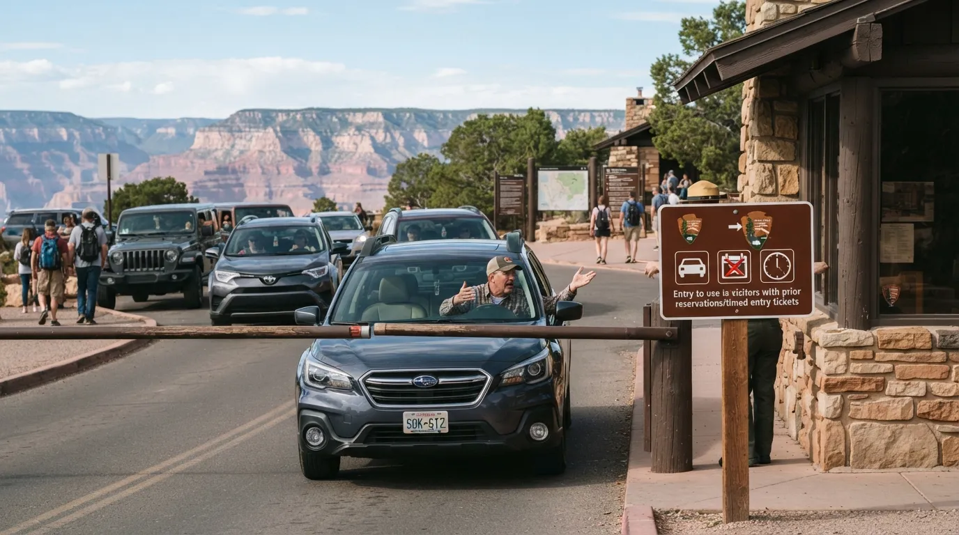 9. Showing Up Without Park Entry Reservations (Image Credits: Gemini)