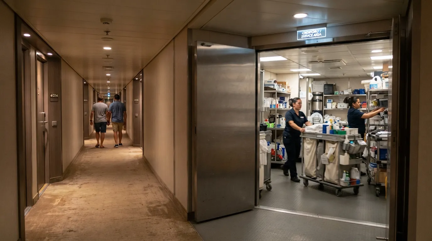#6 - Cabin Next to a Service Area (Image Credits: Gemini)