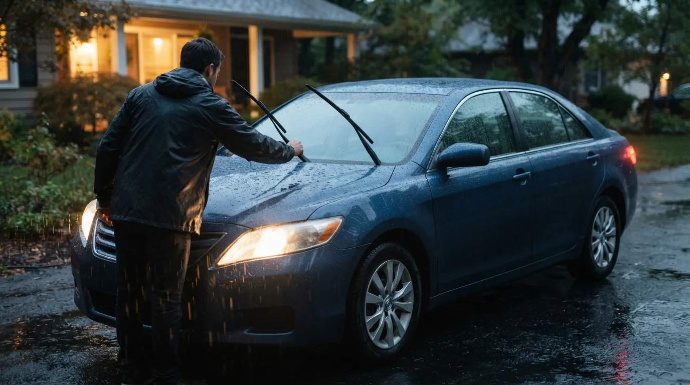 12. Never Testing Lights and Wipers (Image Credits: Gemini)