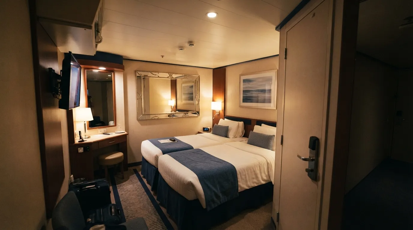 #4 - Inside Cabin on a High Passenger Deck (Image Credits: Gemini)