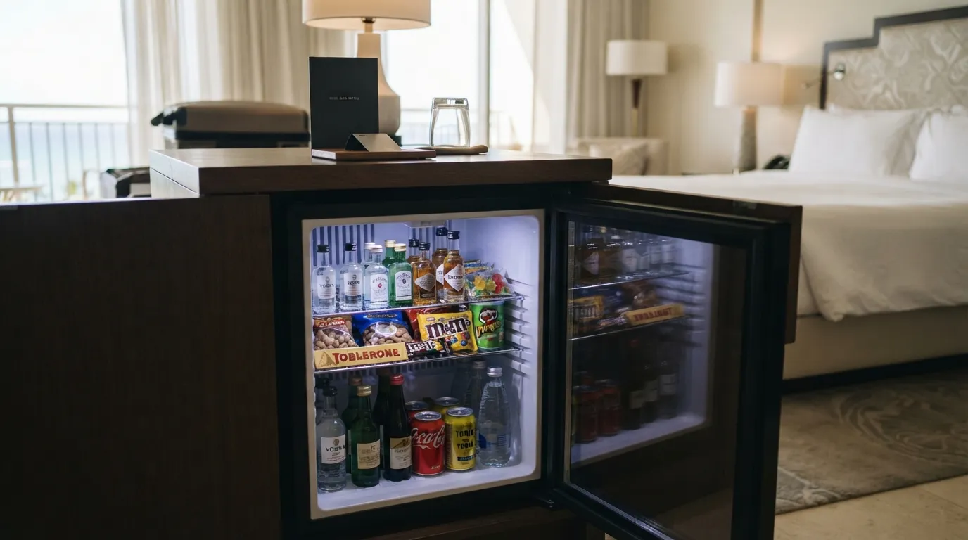 15. Mini-Bar Restocking Fee: When a Snack Becomes a Service Charge (Image Credits: Gemini)