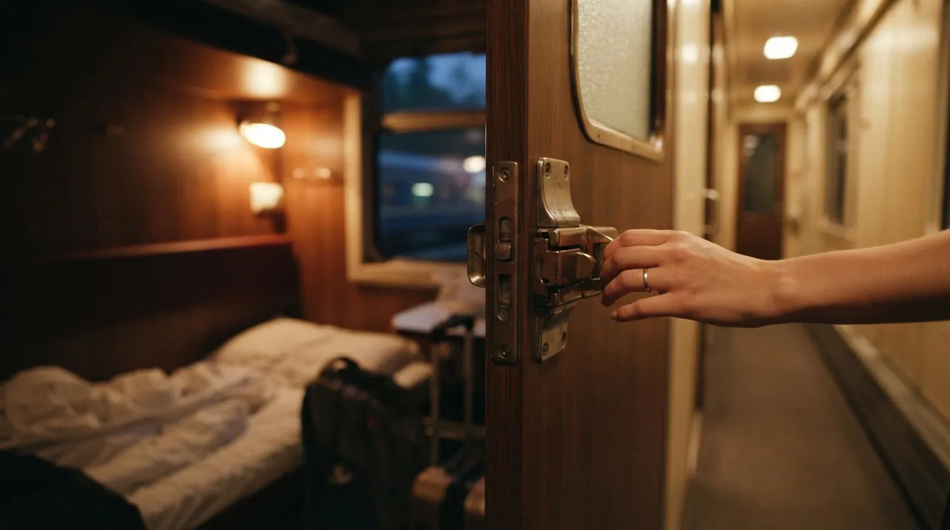#17 – Lock the Compartment Door Before You Do Anything Else (Image Credits: Gemini)