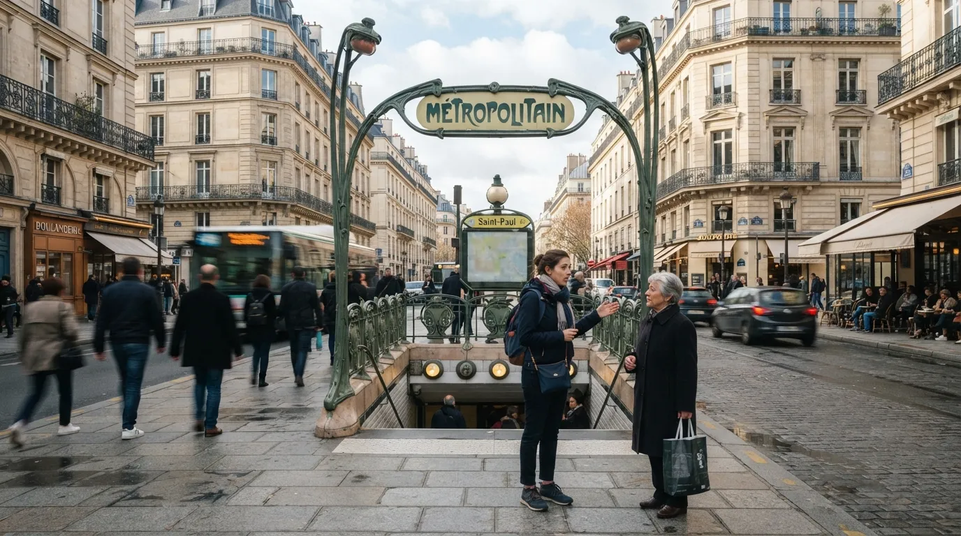 #18 – Excuse Me, Where Is the Nearest Metro Station? (Image Credits: Gemini)