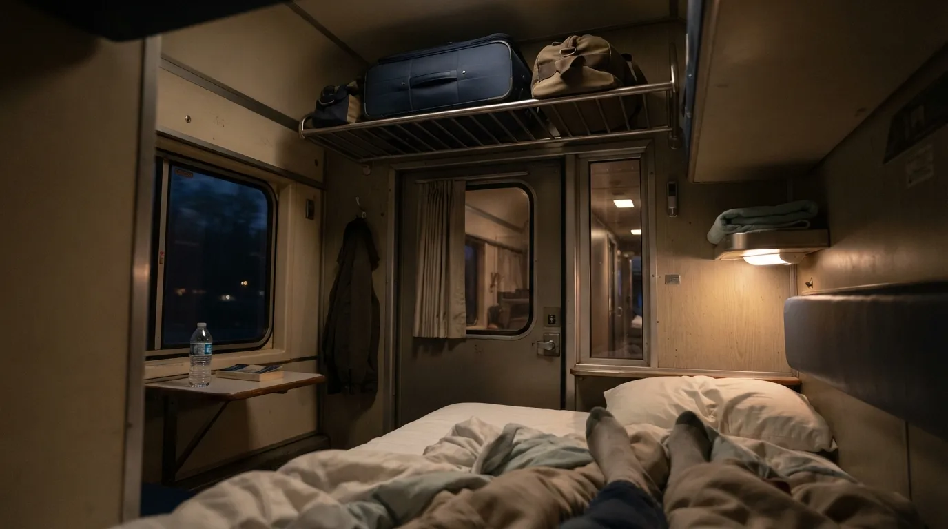 #15 – Put Luggage Where You Can See It From Your Berth (Image Credits: Gemini)