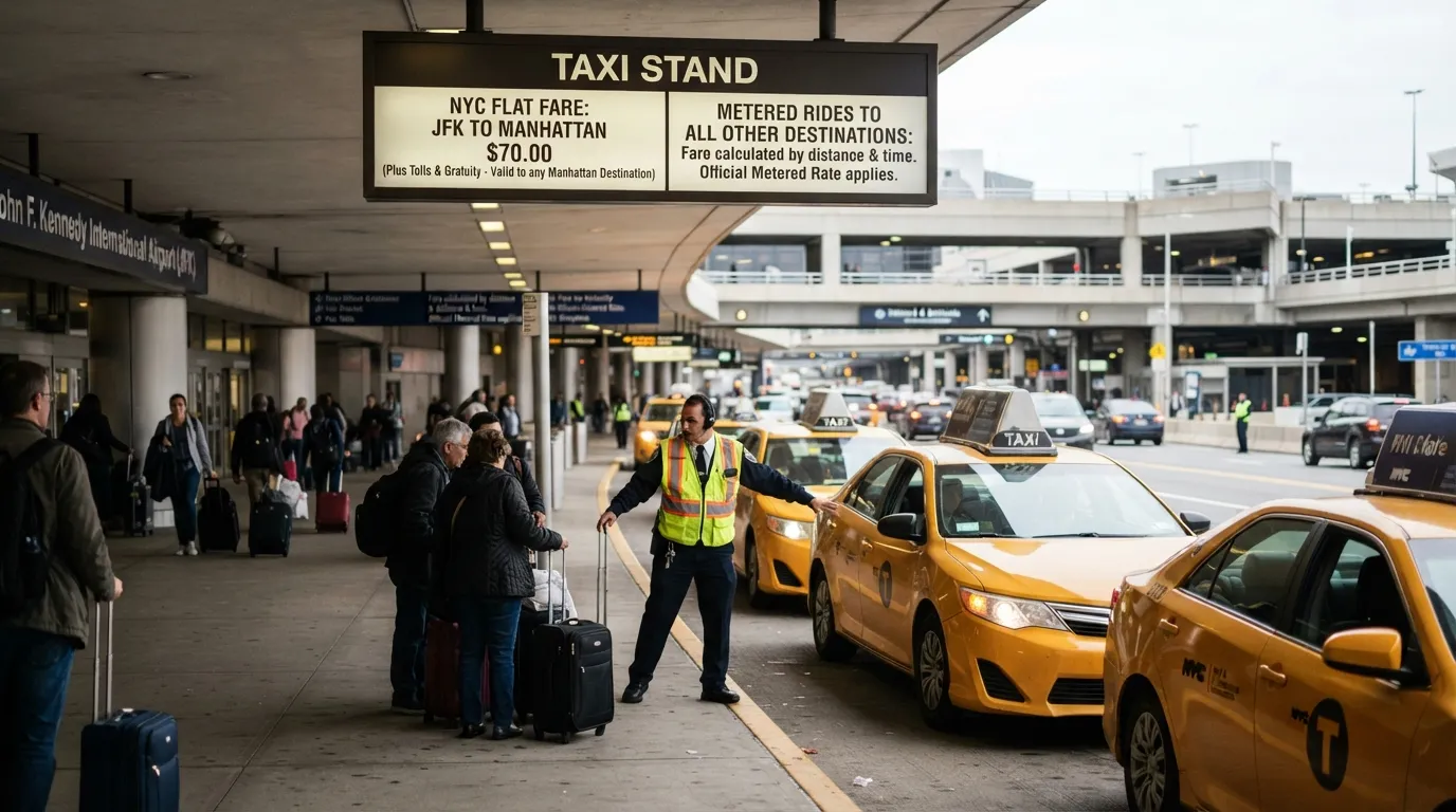 #5 – Flat-Fare Taxis Versus Metered Rides (Image Credits: Gemini)
