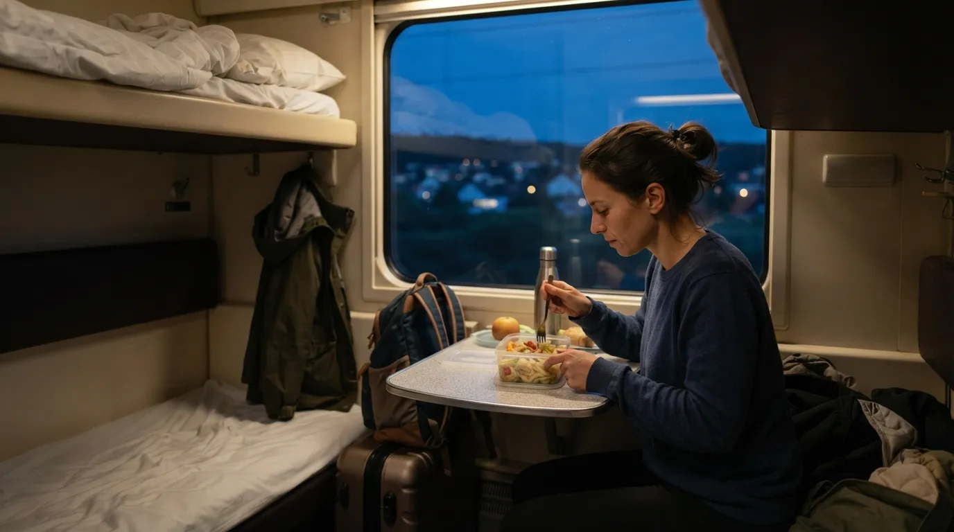 #10 – Eat Dinner Before You Board Unless You've Confirmed a Dining Car (Image Credits: Gemini)