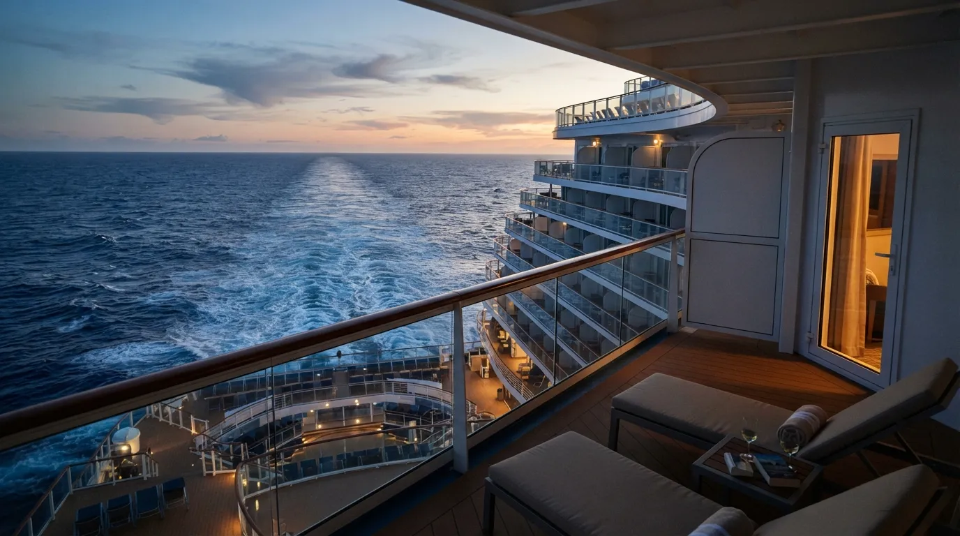 #9 – Aft-Facing Balconies on Mid-to-High Decks (Image Credits: Gemini)