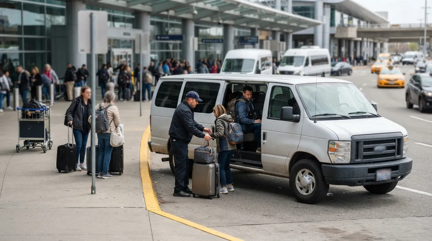 #11 – Shared Shuttle Vans and Their Stops (Image Credits: Gemini)
