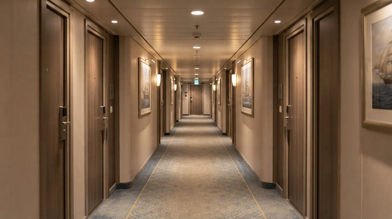#1 – Lower Midship Cabins Surrounded by Other Cabins (Image Credits: Gemini)