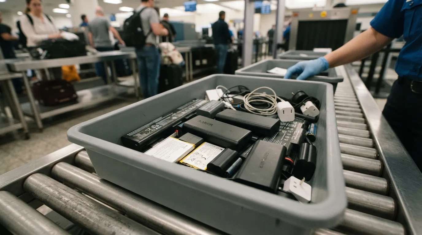 #12 – Loose or High-Capacity Spare Lithium Batteries (Image Credits: Gemini)