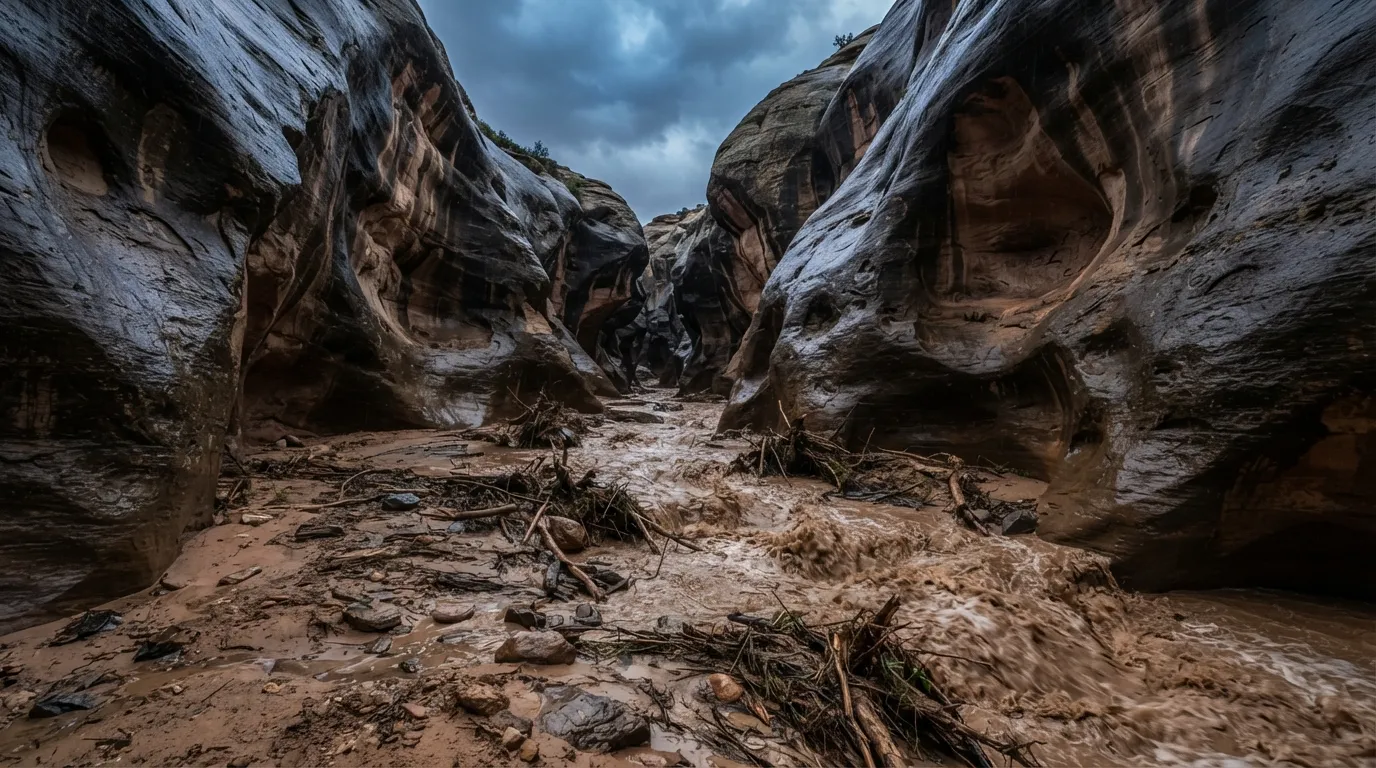 #17 – Respect Flash Flood Risk After the Monsoon Ends (Image Credits: Gemini)