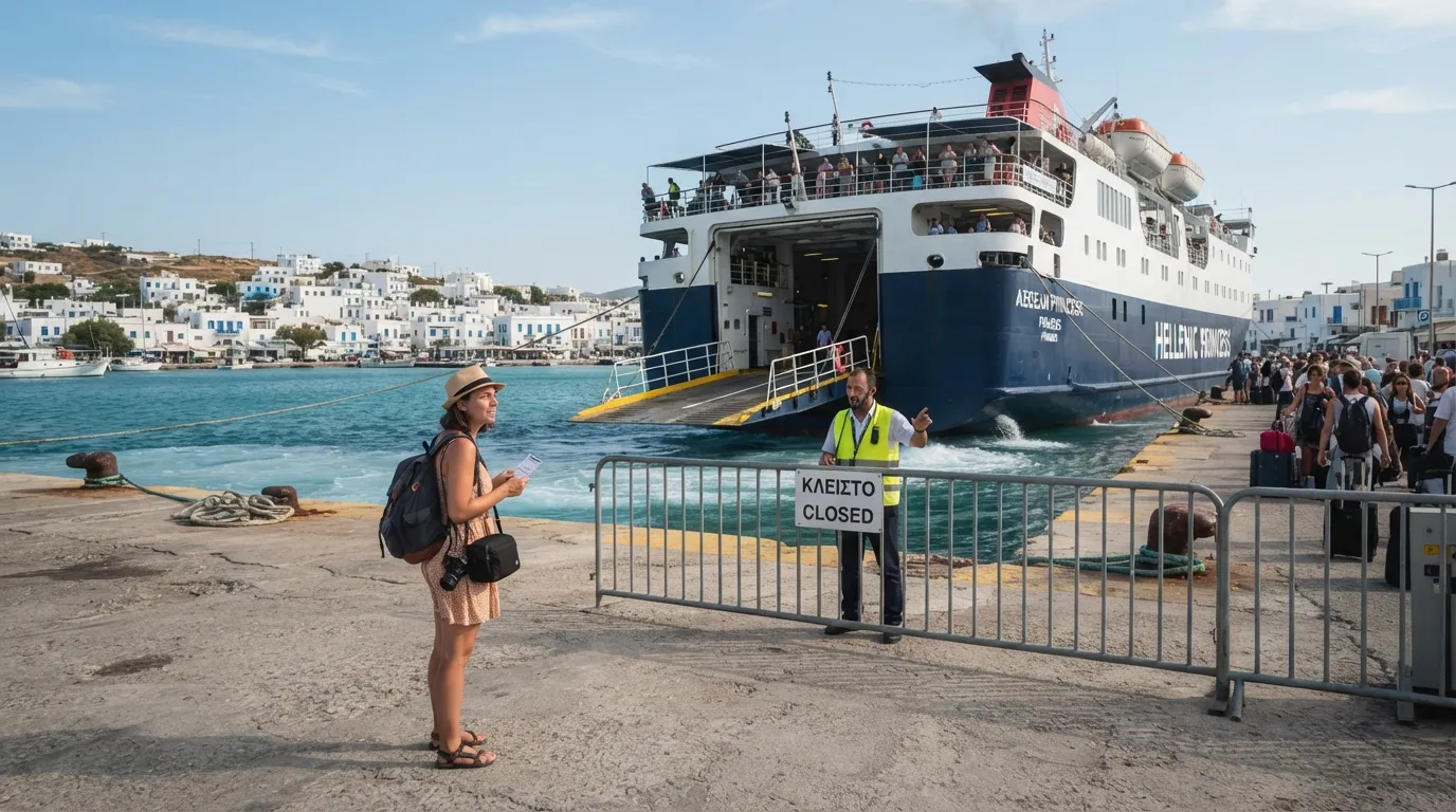 #16 - Check-In Closes Before the Boat Leaves (Image Credits: Gemini)
