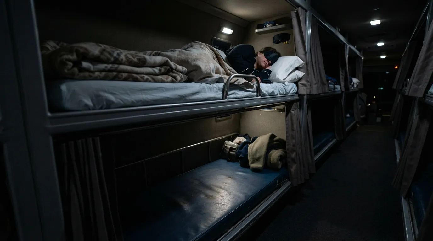 #10 - Bedding Is Included on Some Buses and Missing on Others (Image Credits: Gemini)