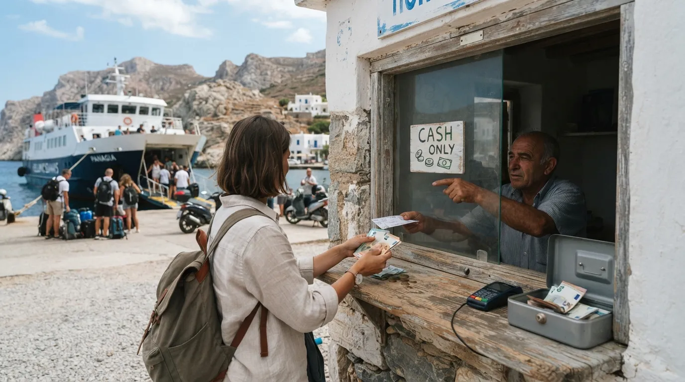 #4 - Payment Options Can Be Limited at Small Ports (Image Credits: Gemini)