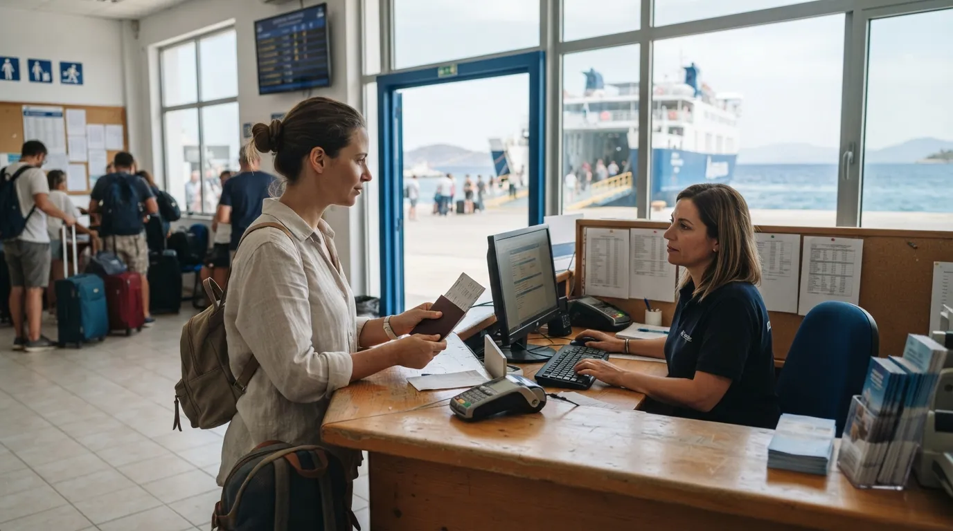 #1 - After the Miss, the Port Desk Is Your First Stop (Image Credits: Gemini)