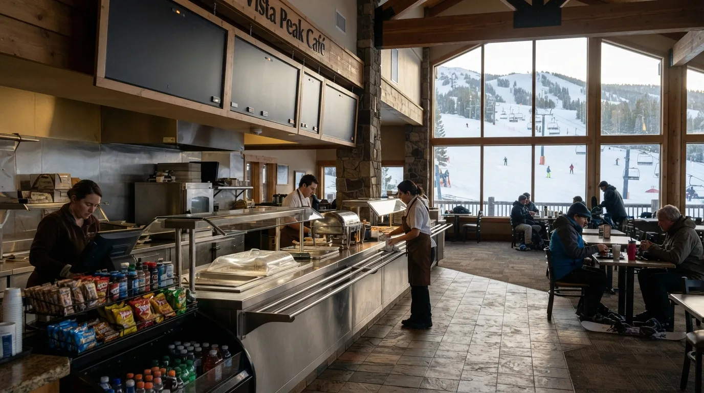 #6 - On-Mountain Dining Windows Close Early (Image Credits: Gemini)