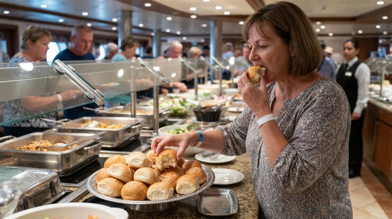 #16 - Tasting Food at the Station, Then Putting It Back (Image Credits: Gemini)