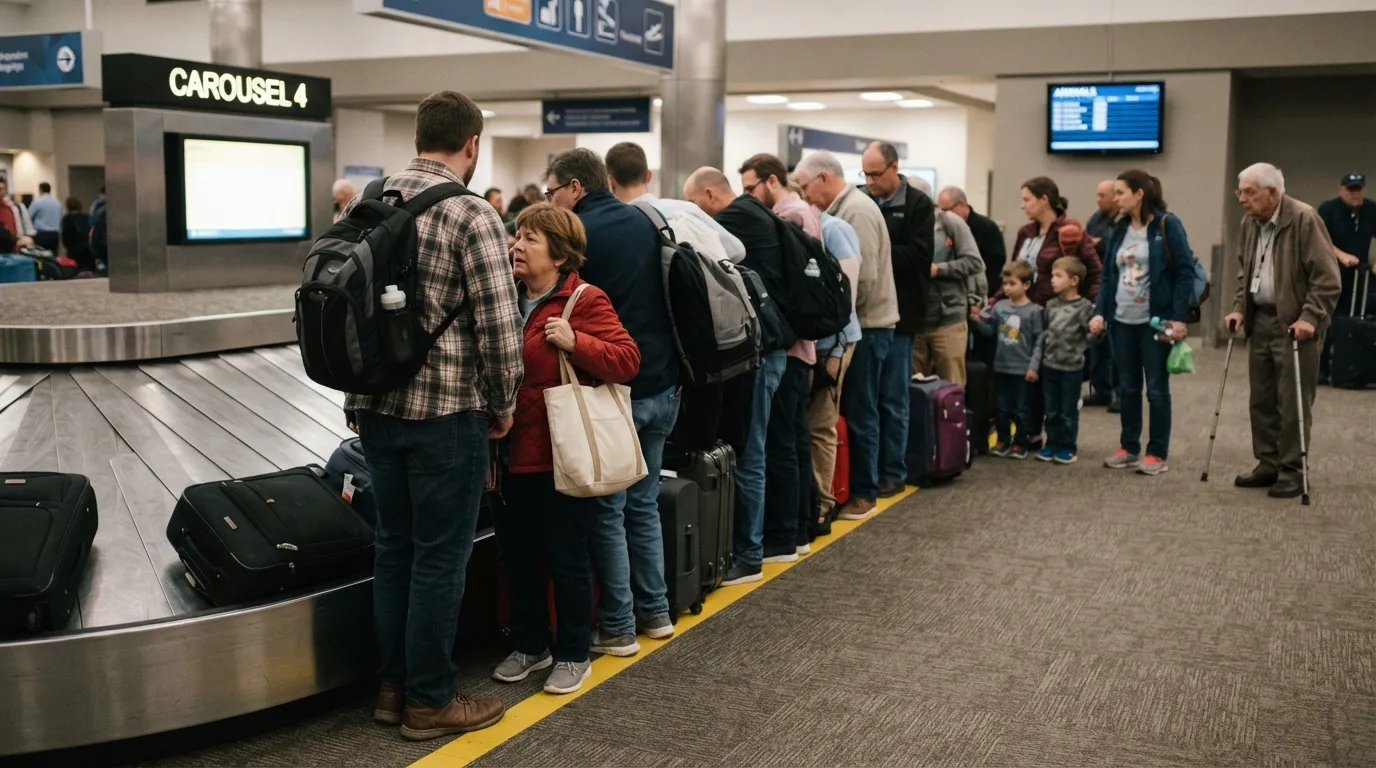 #20 - Blocking the Carousel Edge While Waiting (Image Credits: Gemini)